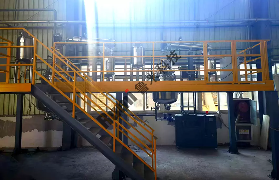 Kompletne wyposażenie linii do produkcji żywicy