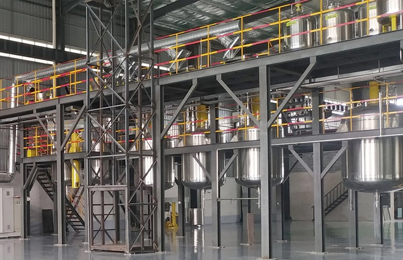 Linia do produkcji farb architektonicznych na bazie wody