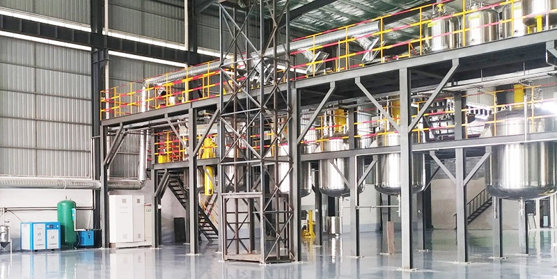 Linia do produkcji farb architektonicznych na bazie wody
