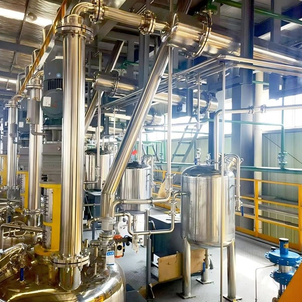 Kompletne wyposażenie linii do produkcji żywicy