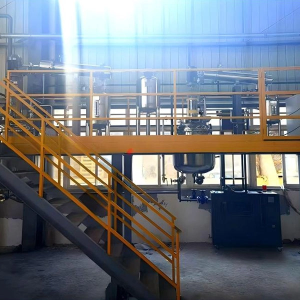 Kompletne wyposażenie linii do produkcji żywicy